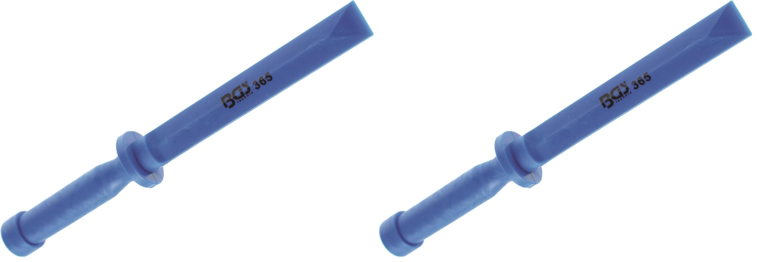 BGS 365 | Kunststoffschaber | 22 mm | Klebegewicht-Entferner | Schaber zur Entfernung von Klebeelementen (Packung mit 2)
