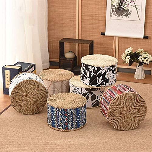 Tabouret de pied en paille pour changer de chaussures - 4