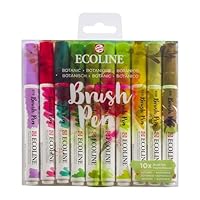 Ecoline brush pen - SET 10 - Arts and Crafts Holland