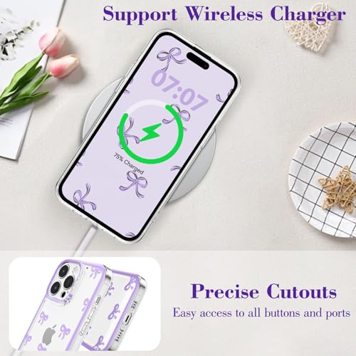 Coque iPhone 13 Pro Max anti-rayure fine qui protège l'objectif avec style violet - 6