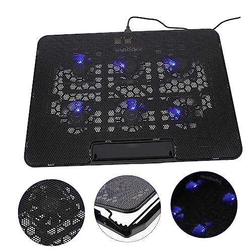 Base ajustable con ventiladores para laptop LALAFINA miniatura 6