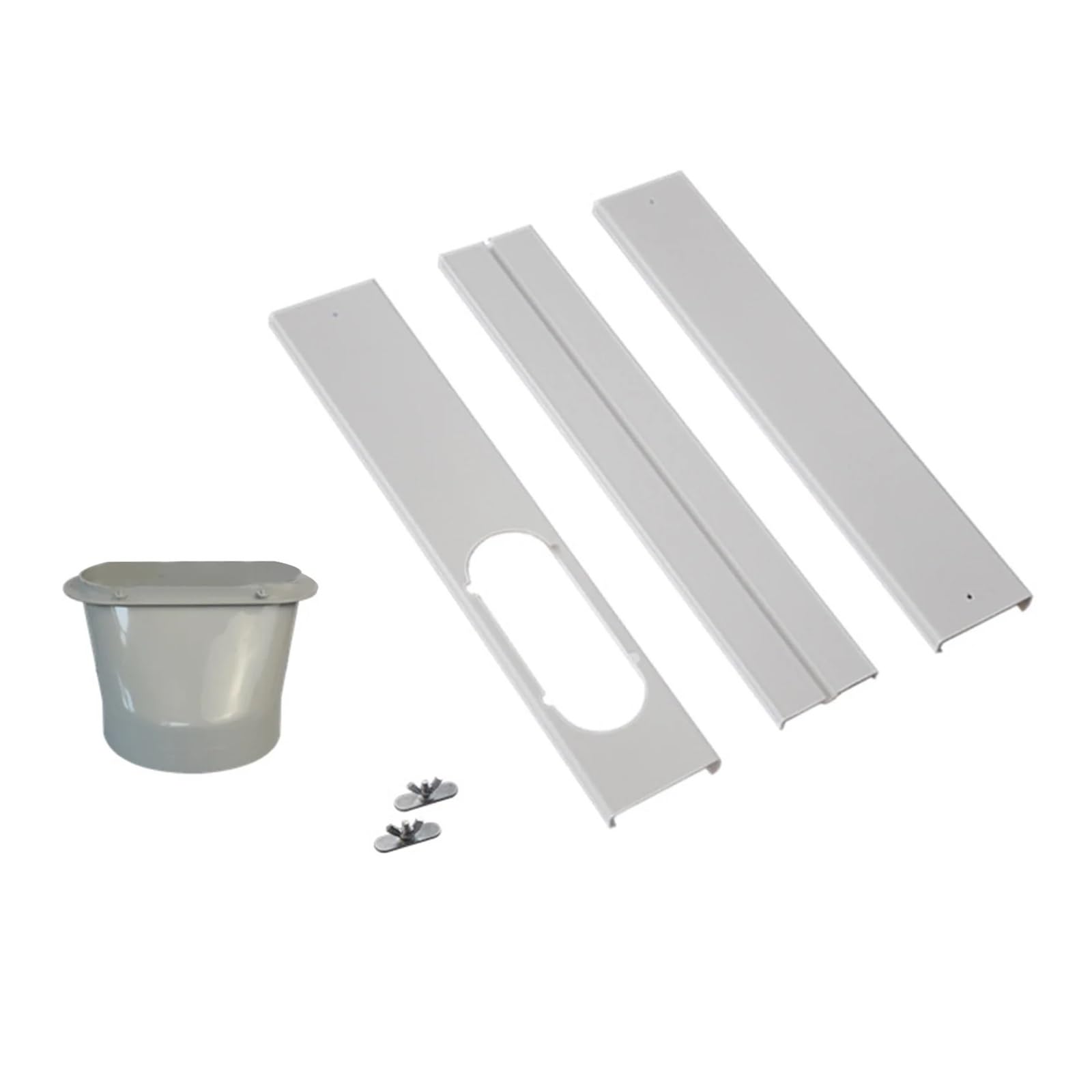 Mobile Air Conditioner Vent Kit Portable Conditioning Exhaust Hose Lightweight Accessories for Sliding Window Useful Works Brilliantly