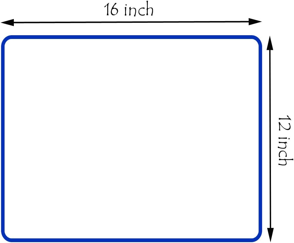 Dry Erase Whiteboard, DumanAsen Double Sided White Board with Dry Erase Pens and Eraser for School Home, Office - Image 3
