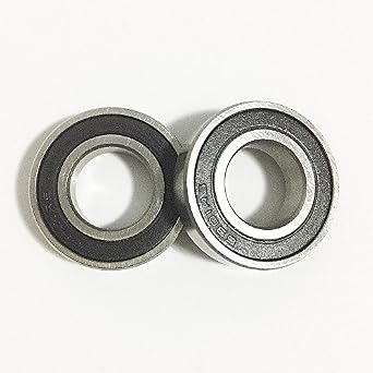 (2 Pack) 6901 Ceramic Bearing | 6901-2RS 12x24x6mm Ball Bearing | 61901 Ball Bearing