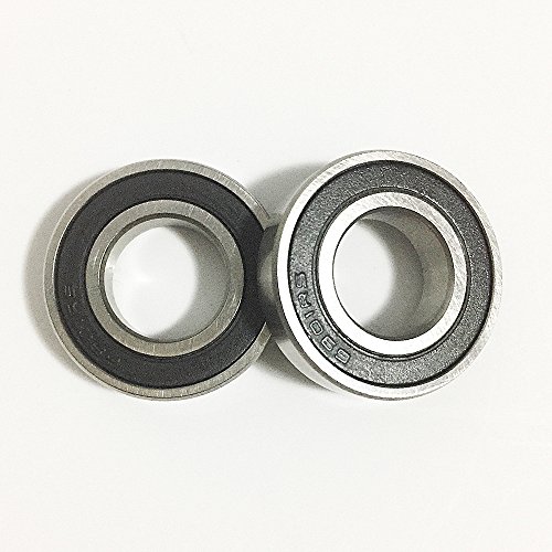 (2 Pack) 6901 Ceramic Bearing | 6901-2RS 12x24x6mm Ball Bearing | 61901 Ball Bearing