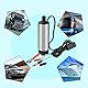 EVGATSAUTO Elektrische Transferpumpe Wasseröl DC 12V 51mm Abnehmbare Tauch-Dieselkraftstoff Wasseröl Elektrische Transferpumpe