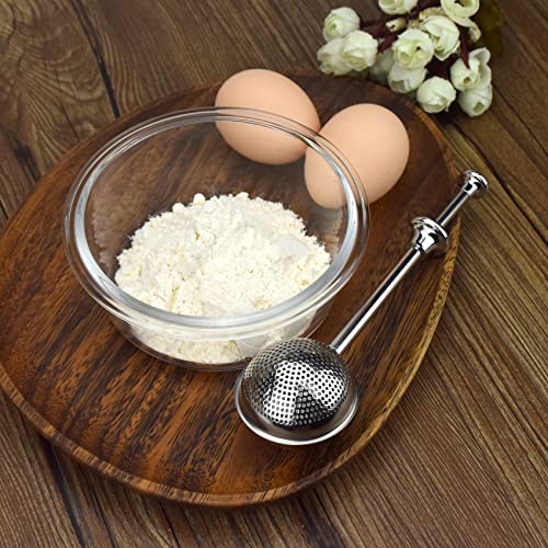 image for Theophorus Powder Sugar Shaker Sifter Duster Baker's Dusting Wand Disp