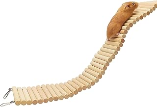 1 x Hamster Toy, Hamster Accessories, Hamster Wheel, Bearded Dragon Accessories, Chicken Ladder, Suitable for Hamsters, Guinea Pigs, Rats, Birds, Parrots product image