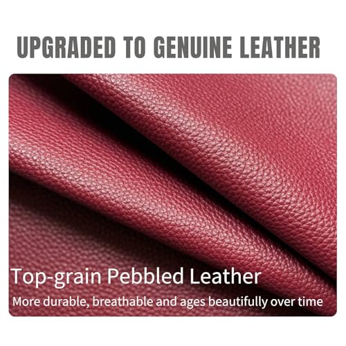 Image of Tote Bag for Women Genuine Leather Work Bag Casual Shoulder Handbags with Adjustable Strap