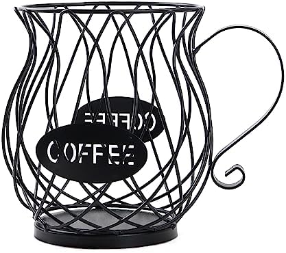 QUTHZZHY Coffee Pod Holder for K Cups, Coffee Capsule Holder, K Cup Holders for counter, Coffee Pod Storage Organizer, Kpod Container