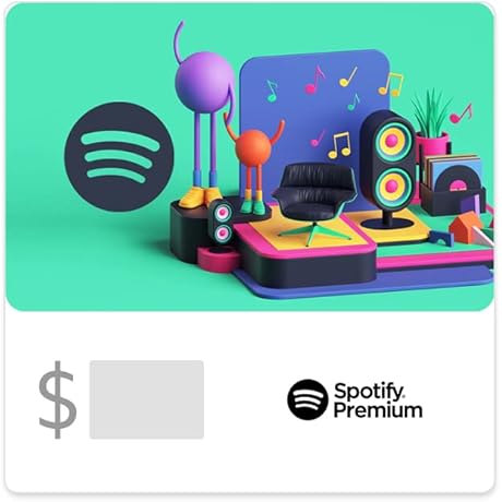 Send the Gift of Music with Spotify Premium E-Gift Card
