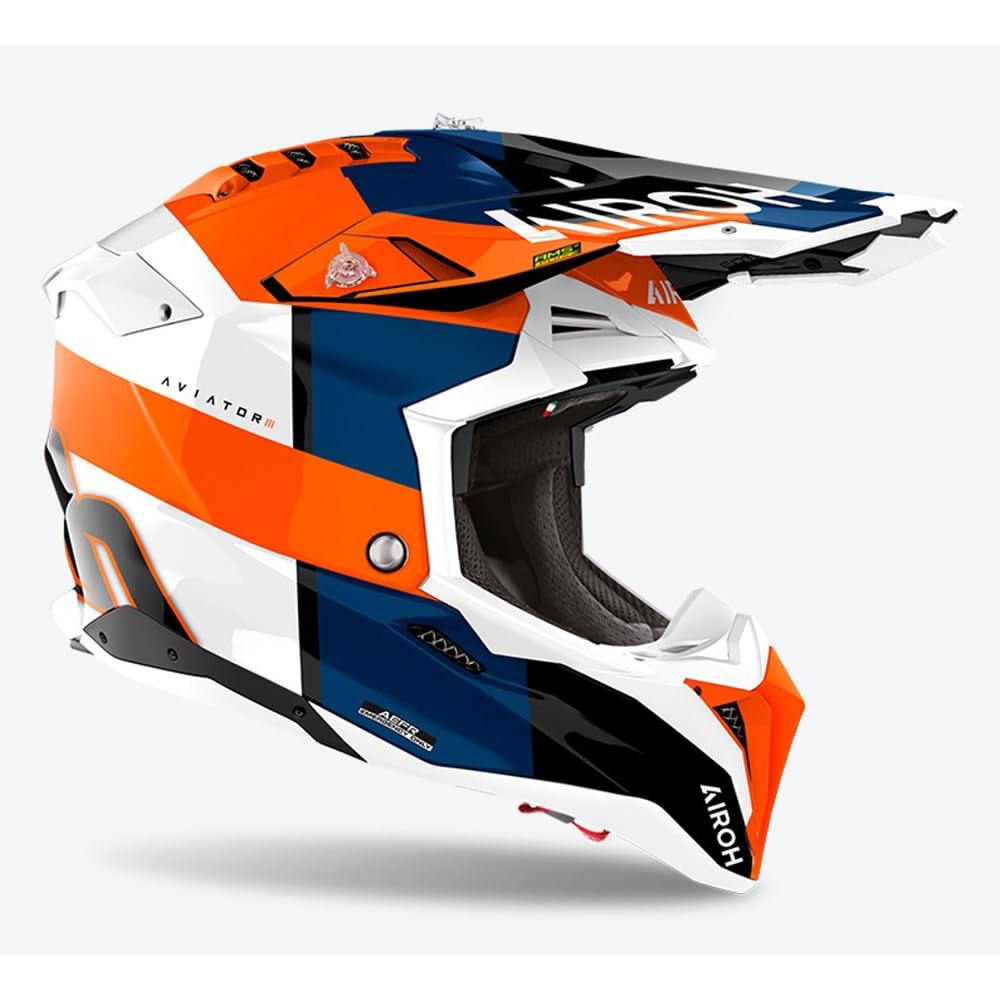 Airoh AVIATOR 3 MONARCH ORANGE GLOSS M