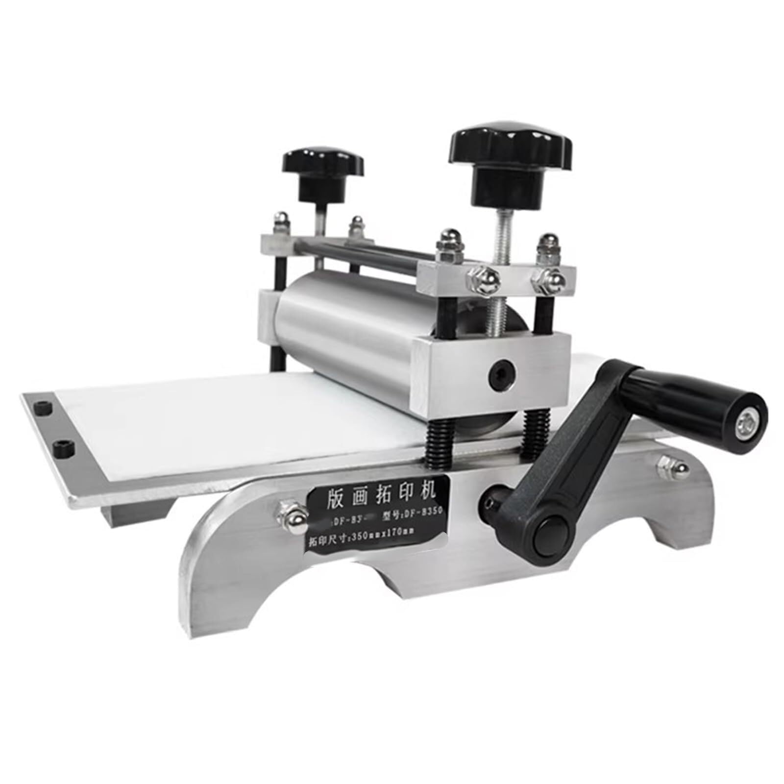 Machine de gravure manuelle pour impression monochrome 17 x 31 cm Taille d'impression pour studio à domicile Gravure sur plaque de cuivre et impressions en relief