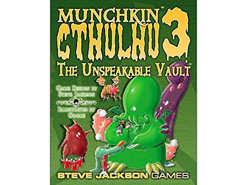 Preisvergleich Produktbild Steve Jackson Games SJG01455 Kartenspiel Munchkin Cthulhu 3-Un. Vault
