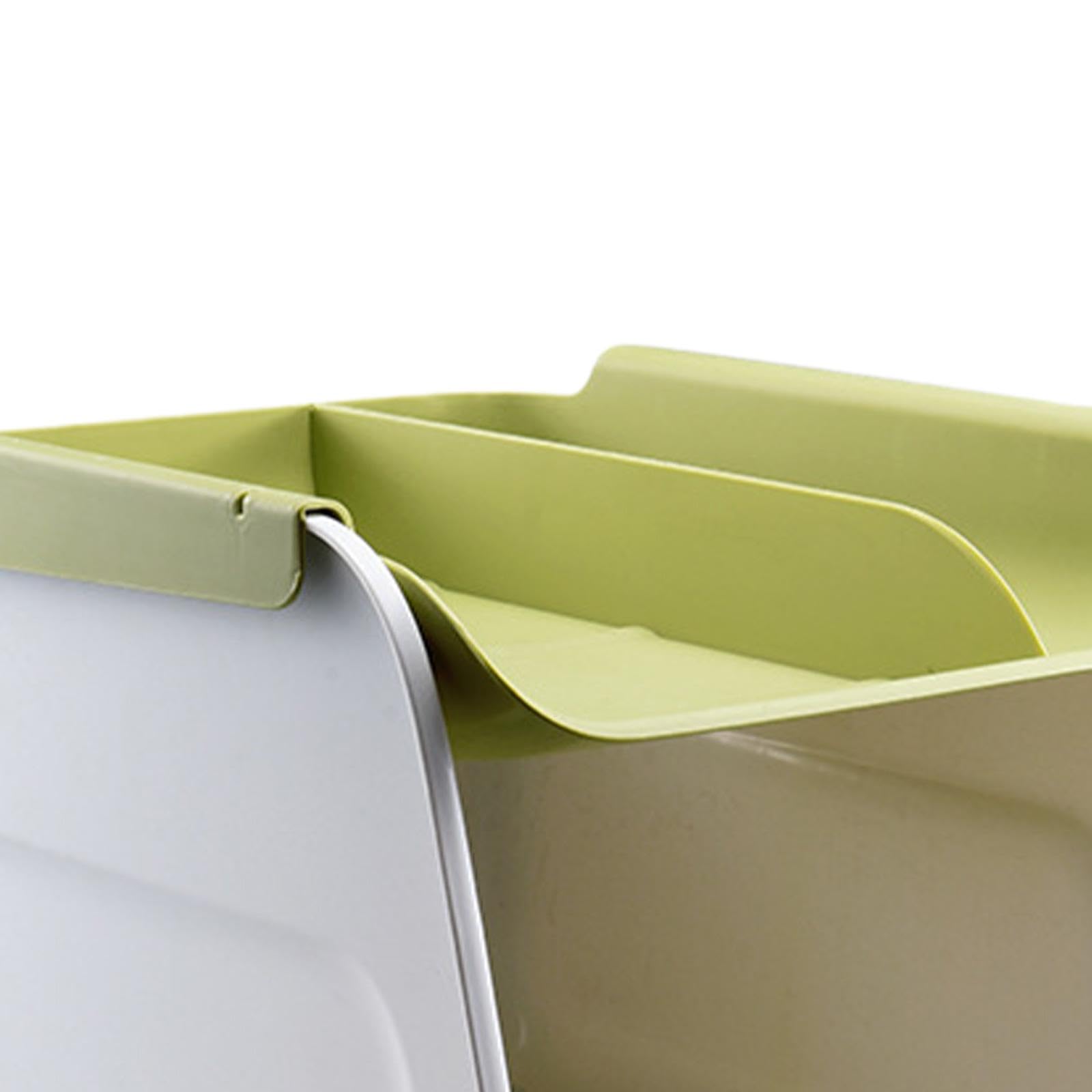 Estuche Zapatos Bastidor Compartimentos Ruedas Multifuncional Material PP Adecuado para Oficina Hogar Bajo Cama, Verde Claro, Individual