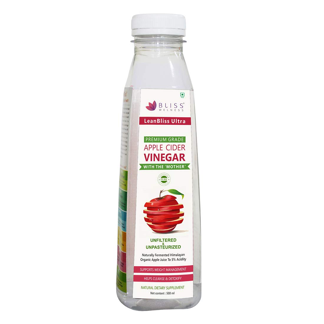Buy Bliss Welness Lean Bliss Ultra Apple Cider Vinegar 100 Pure