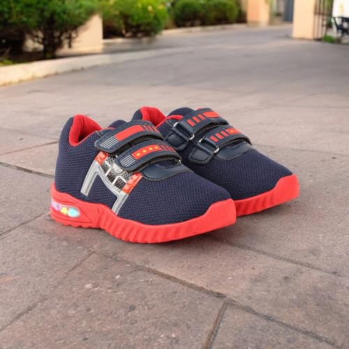 Image of Hunter-3 Multicolor LED Light Slipon Casual,Walking & Running Unisex Shoes for Boys & Girls Suitable on Every Outfit (2 Years-4.5 Years)(Pack of 1 Pair)
