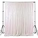 Sequin Backdrop Curtain 5FTx7FT Iridescent White Sequin Photo Booth Backdrop Window Curtain DIY Wedding Backdrop Shimmer Backdrop Baby Shower Backdrop Grad Party Birthday Backdrop