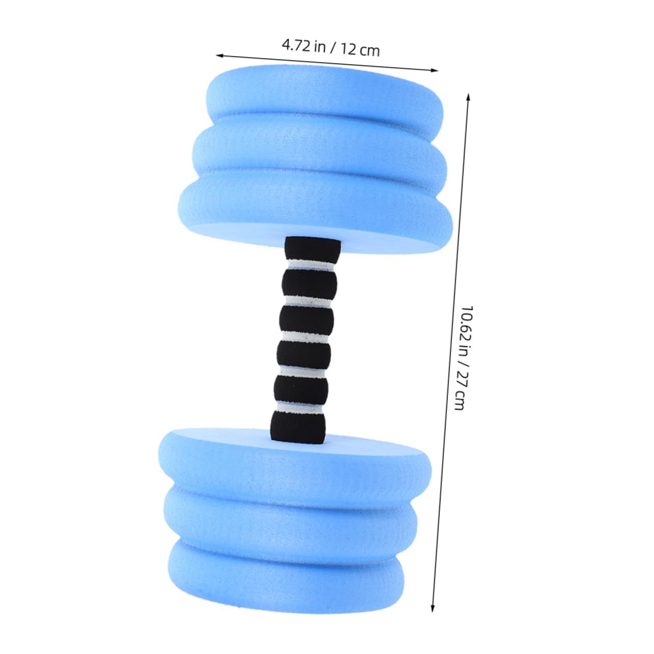 2 Pezzi Manubri Galleggianti in Schiuma Eva Manubri per Esercizi Acquatici con Design Spirale per Stabilità e Resistenza Attrezzatura Fitness Piscina Leggera e Riutilizzabile per