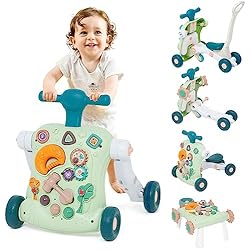 Toysrus Andador Andador 6 en 1 Caminador Bebe Centro de Actividades para Bebés Andador evolutivo con luz y música