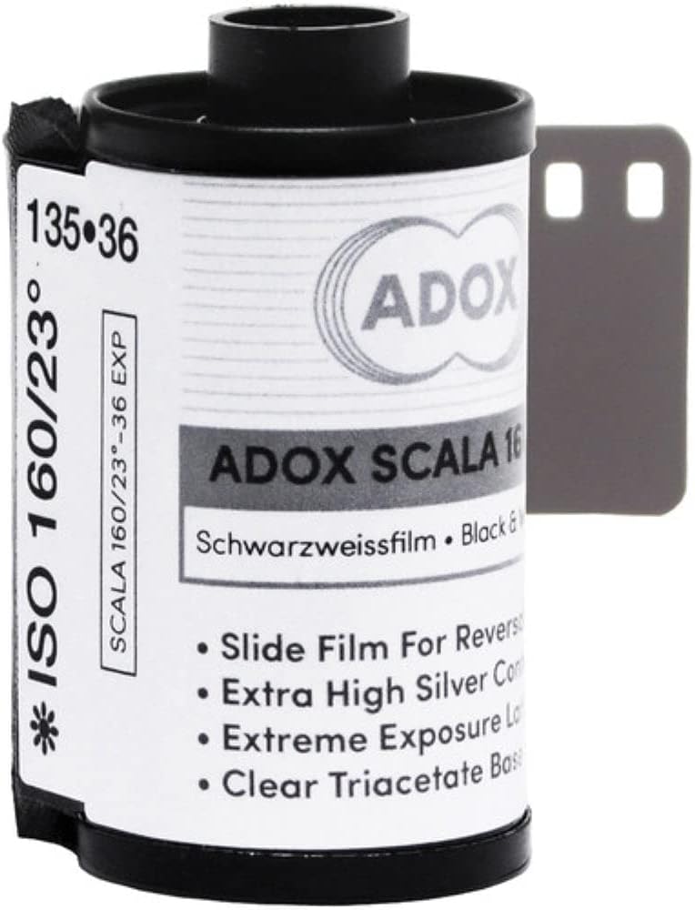 Adox SCALA 160 Black and White Slide Film | 35mm Roll Film, 36 Exposures