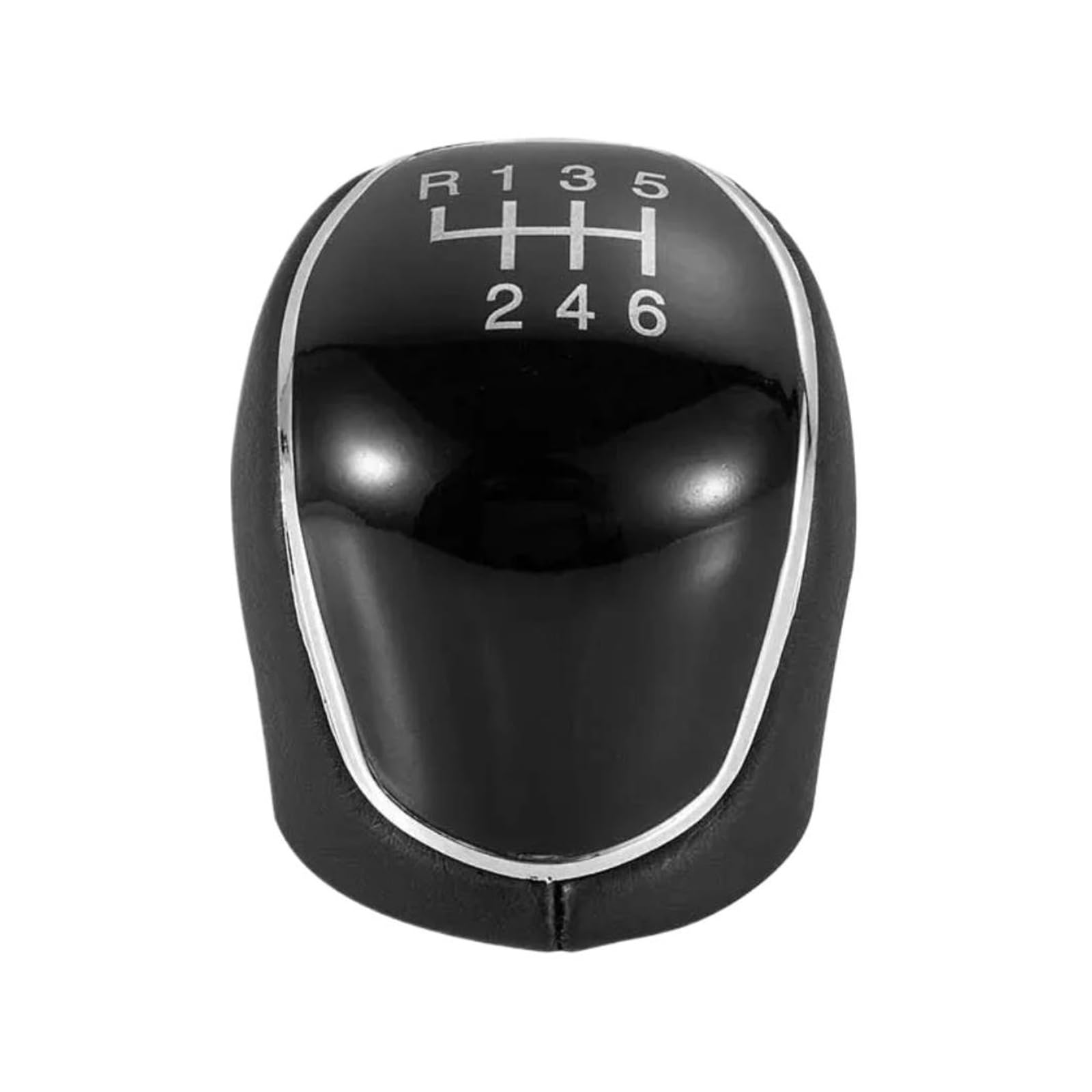 Jsyalmslw Black 6 Speed R135 For Mondeo 4 Mk4 For Focus S-Max C- Max Kuga Galaxy Sporty Shift Knob