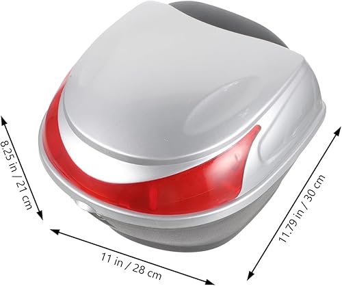 Miniatura 2 de Maletero de motocicleta, caja trasera duradera para equipaje de motocicleta, caja de almacenamiento trasera para un fácil transporte y