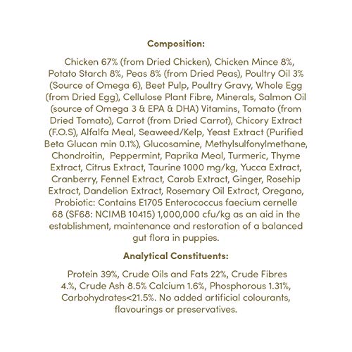 Applaws Natural, Complete and Grain Free Dry Dog Puppy Food, Chicken for Small/Medium Breed Puppies, 7.5 kg
