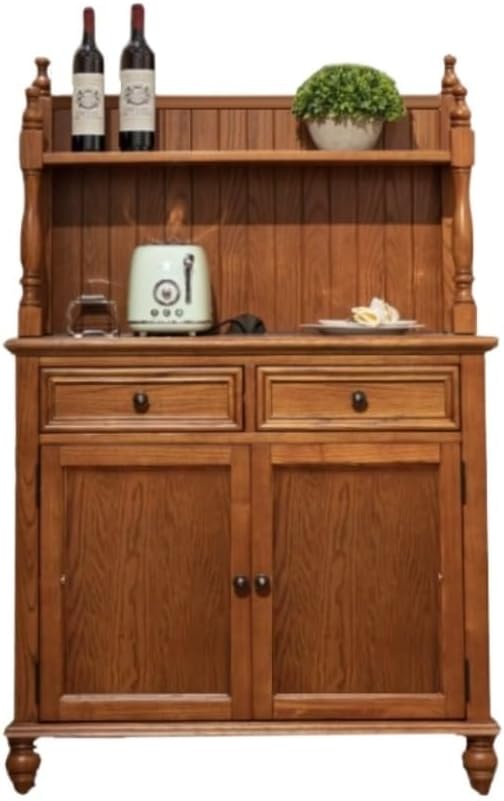 Bufetera Buffet Cabinet With Storage Cabinet Kitchen Sideboard Solid Wood Sideboard Living Room Cabinet Suitable for Dining Room, Living Room, Etc. Aparadores Para Comedor(B)