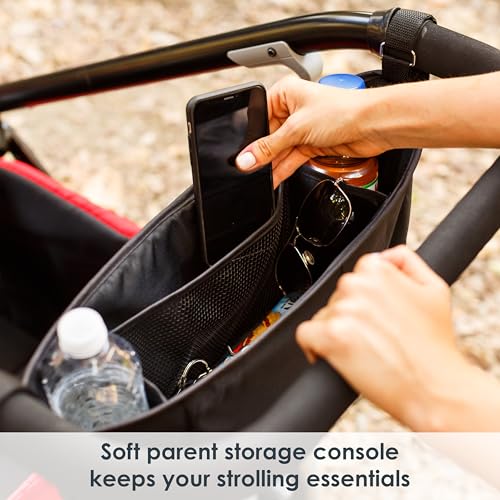 Image of Baby Trend Expedition /Tour LTE 2-in-1 Stroller Wagon, Mars Red