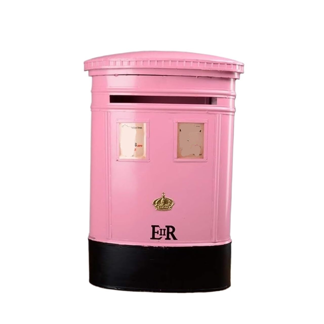 Outside Postbox Wall Mounted Letter Boxes Retro Mail Community Postbox Villa Box For Outside Letterbox For Wall(Pink)