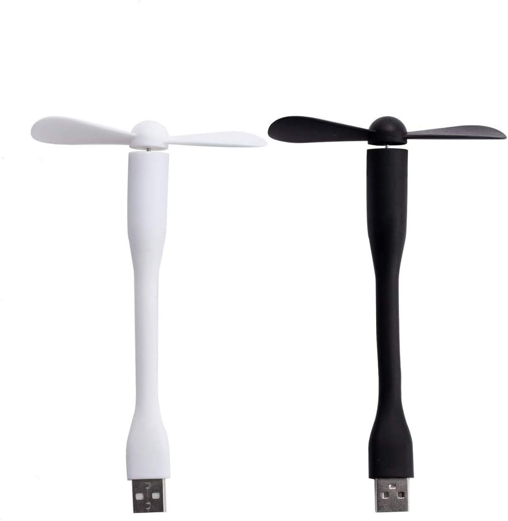Witeygai 2 Pack USB Mini Fan, Phone Fans, Mini Portable Mobile Computer