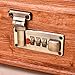 2pcs Tool Box Hasp, Luggage Suitcase Hasps with Combination Lock,Replacement 3 Digit Combination (Bronze)