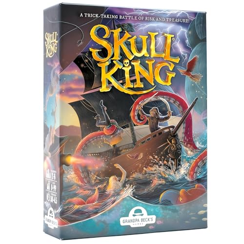 YEIUZPT Jeu de Cartes, Pirate Skuill King Jeu de Société et de Cartes, Enfants Jeu de Société et de Carte, Convient aux Jeux D'intérieur et d'extérieur pour Les Enfants et lesAadultes