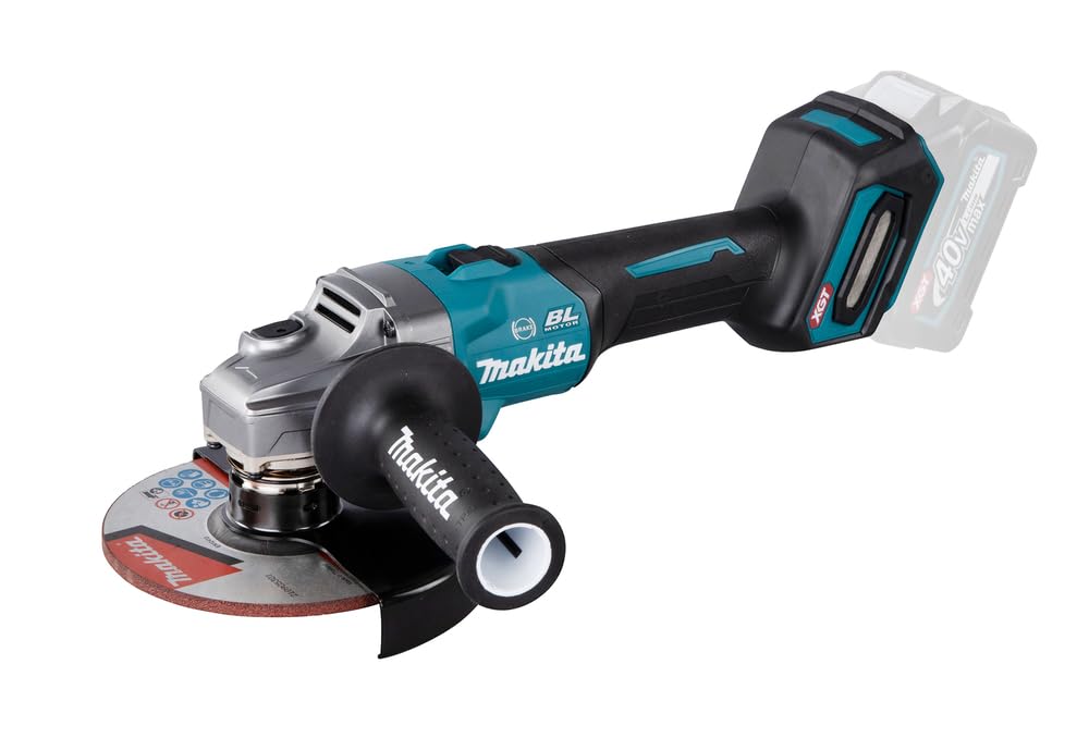 makita GA035GZ - Amoladora angular (máx. 40 V, sin batería, sin cargador)