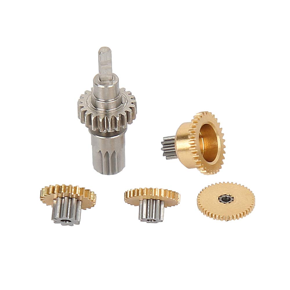 M2 Helicopter Parts Servo Gear Set OSHM2075 Original Replacement for OMP HOBBY M2 Explore/M2 V2 RC Helicopters Accessories Spare Part