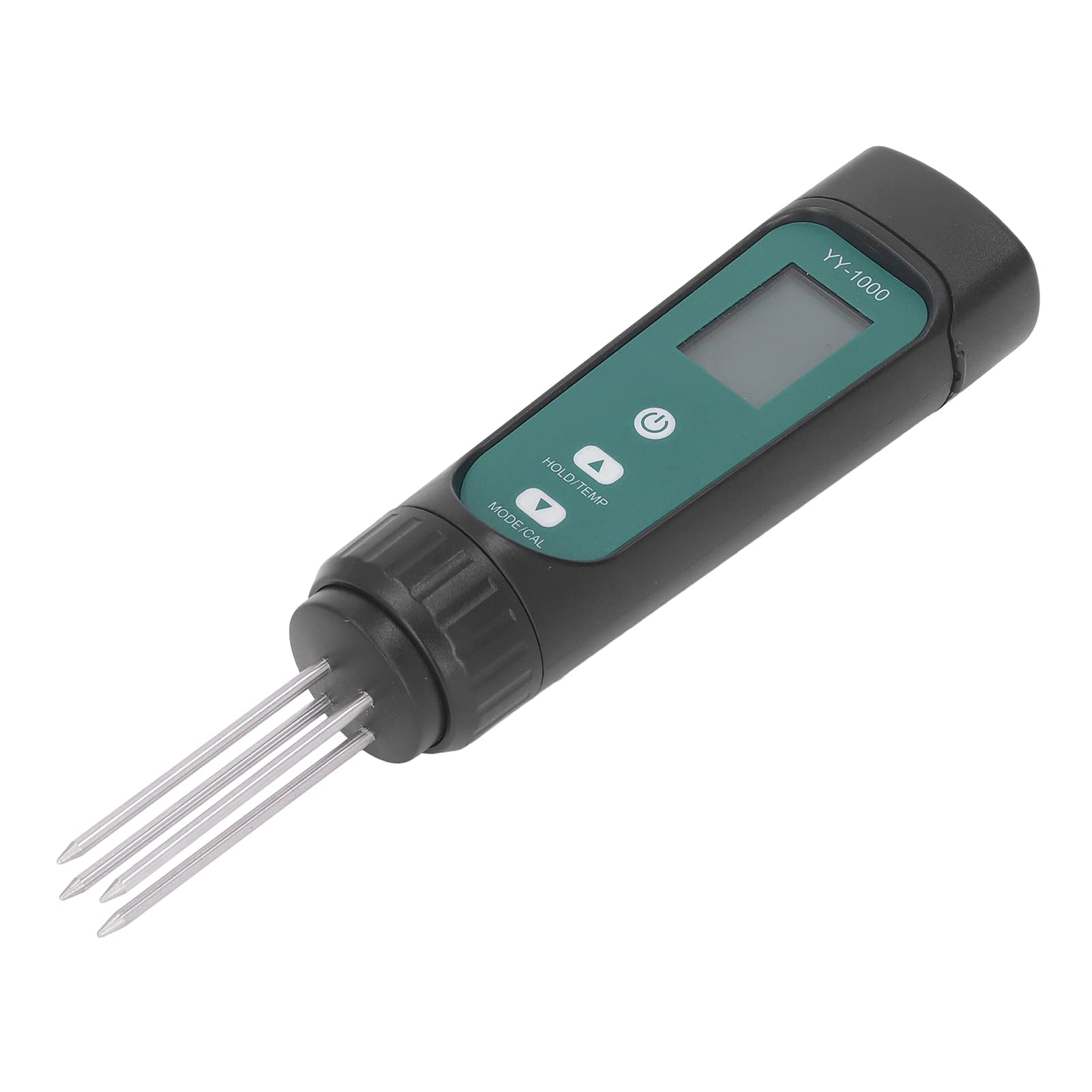 Bodentester, Digitales 3-in-1-EC-Temperatur- und Feuchtigkeitsmessgerät mit LED-Hintergrundbeleuchtung für Gartenarbeit und Pflanzenpflege