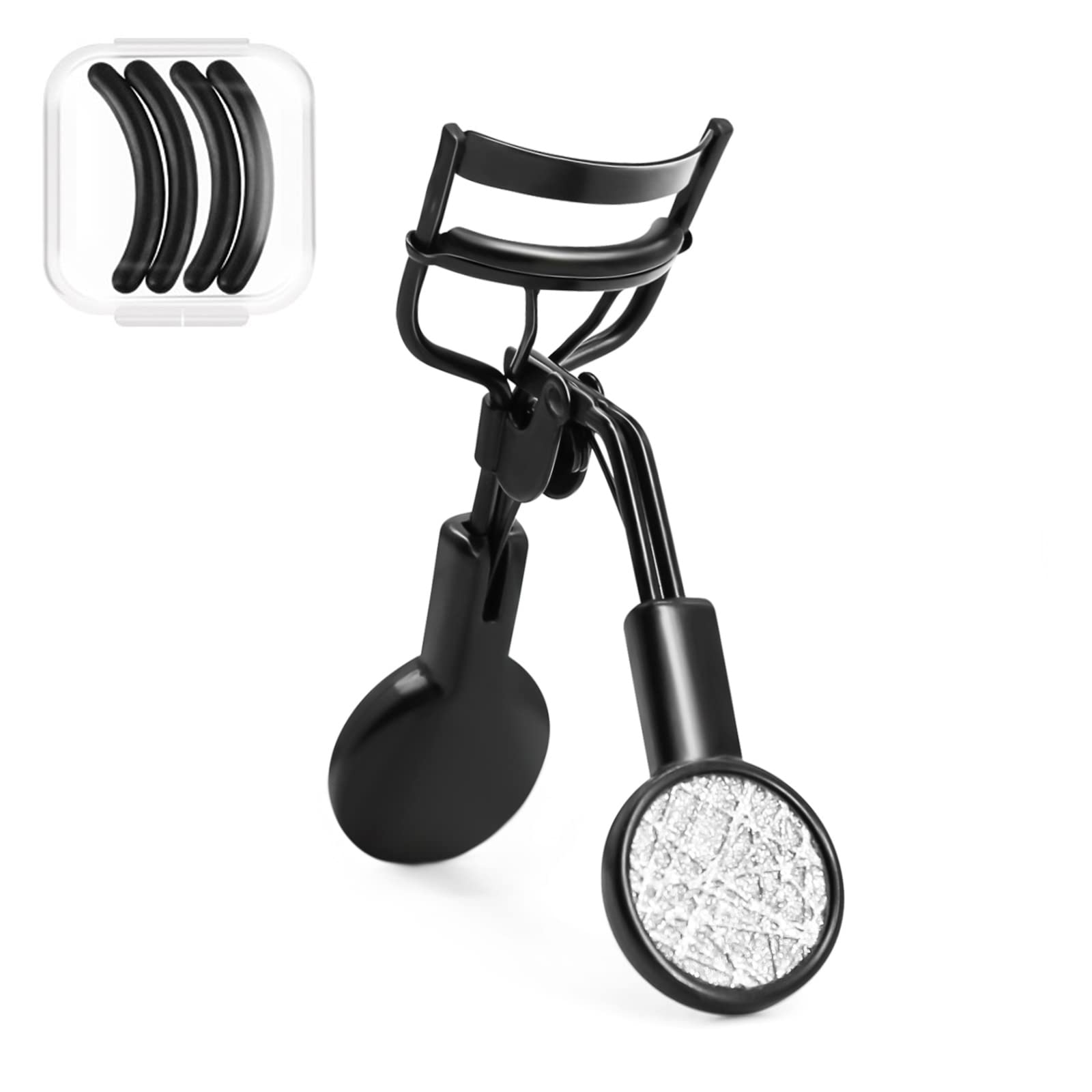 Eyelash Curler Moosec Professional Strong Lash Curler (Black)