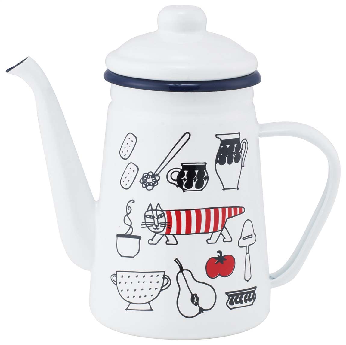 Amazon｜スケーター(Skater) ホーロー ドリップケトル 1.1L リサ