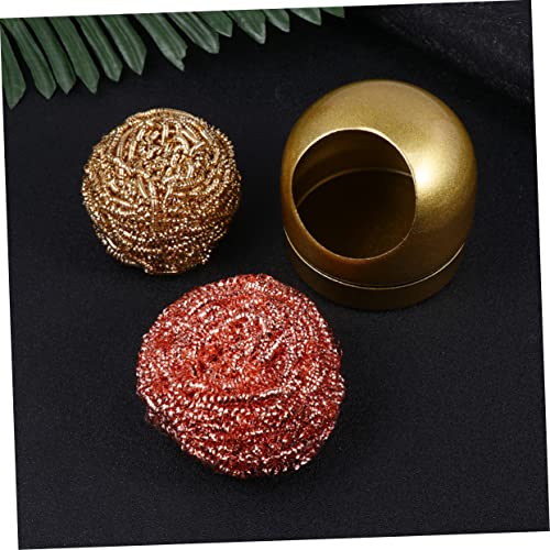 generic 3 Peças De Cozinha Para Filtro De Bola Limpador De Solda Suporte De Malha Limpa Bico De Limp
