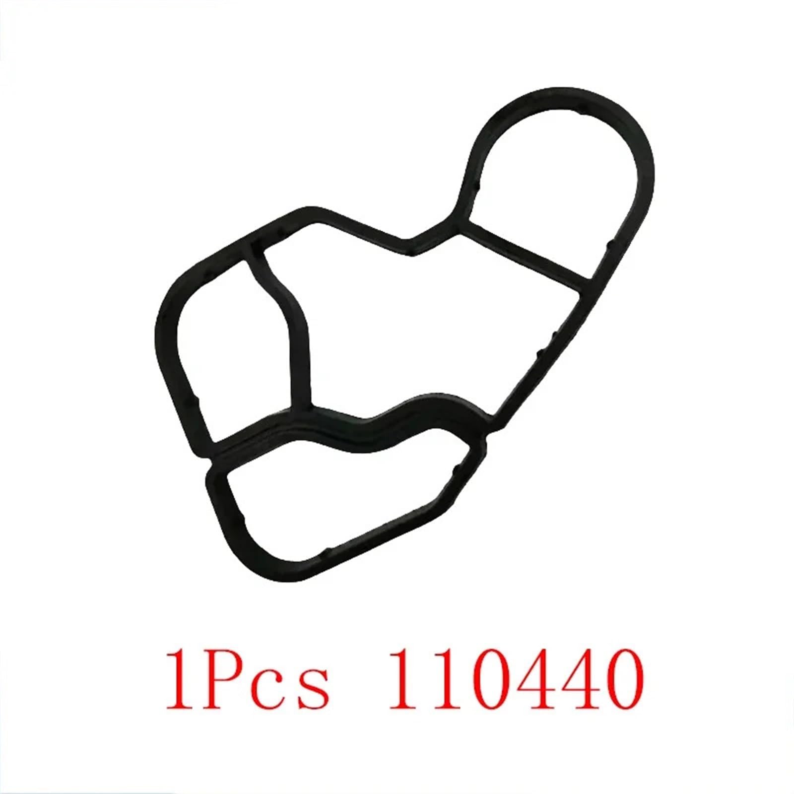 Zestaw uszczelek podtrzymujących chłodnicę bazową 110440 110438 Do Peugeot 307 308 408 508 3008 Do Citroen C5 C4 2.0 Seal Oil Cooler Gasket