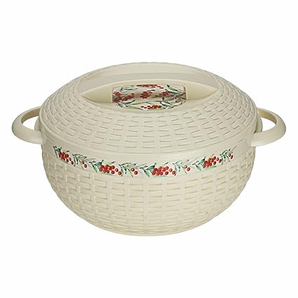 Nayasa Ambrosia Insulated Casserole 2000 ml Ivory Color
