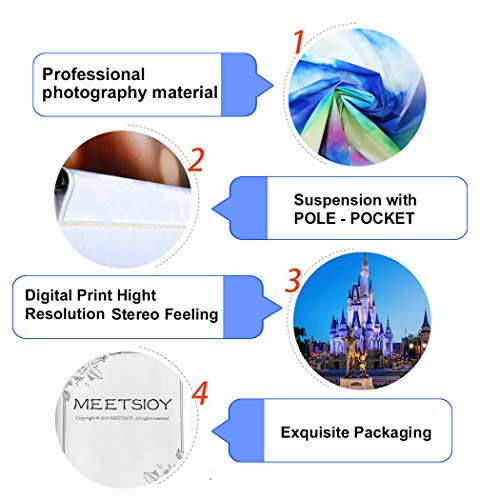 Kids Cartoon Theme Park Backdrop For Party Photography Sky Blue Classic Cartoon Playground Background Kids Party Decoration Banner Meetsioy 7X5Ft Zymt0937 #TOP5