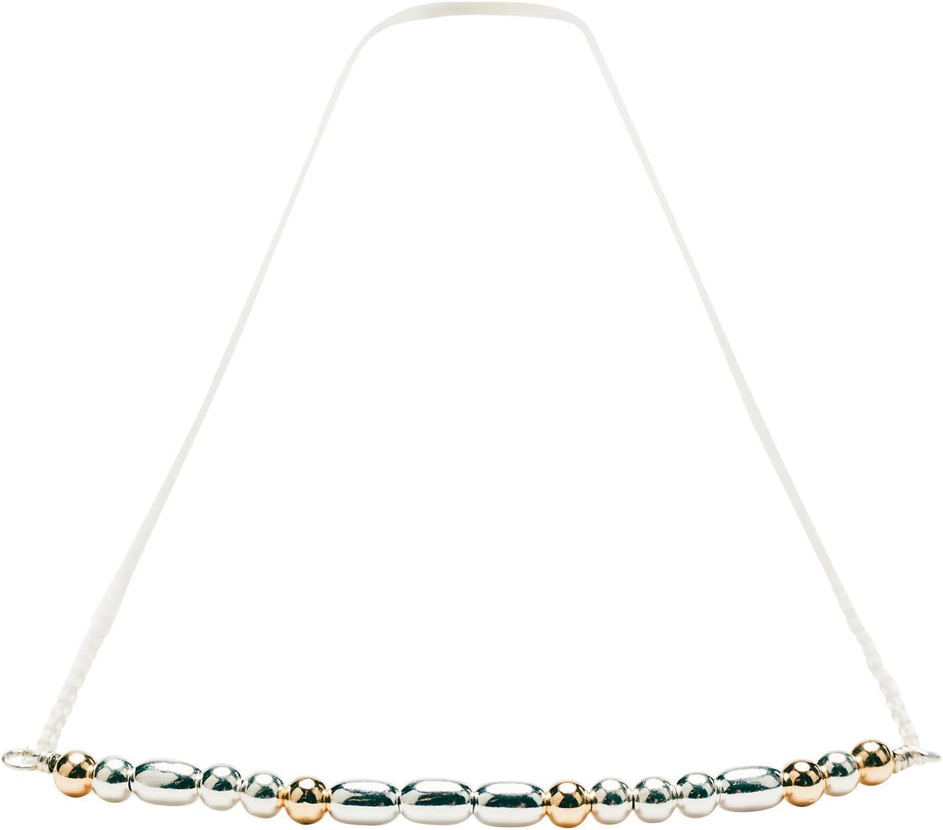 Designed By Stacey Custom Morse Code Necklace, Made to Order Personalized Jewelry, Sterling Silver Chain, Sentimental Gifts for Women, Birthday, Bridesmaid Proposal, 16 to 18" Adjustable Length