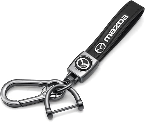 Car Keychain Universal Heavy Duty Metal Key Chain Accessories Car Fob Key Keychain Holder with 360 Degree Rotatable