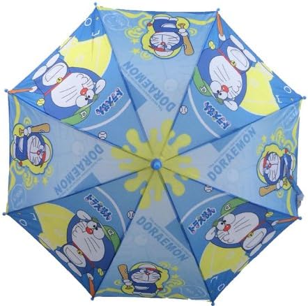Doraemon Play Baseball Auto Open Kid Umbrella