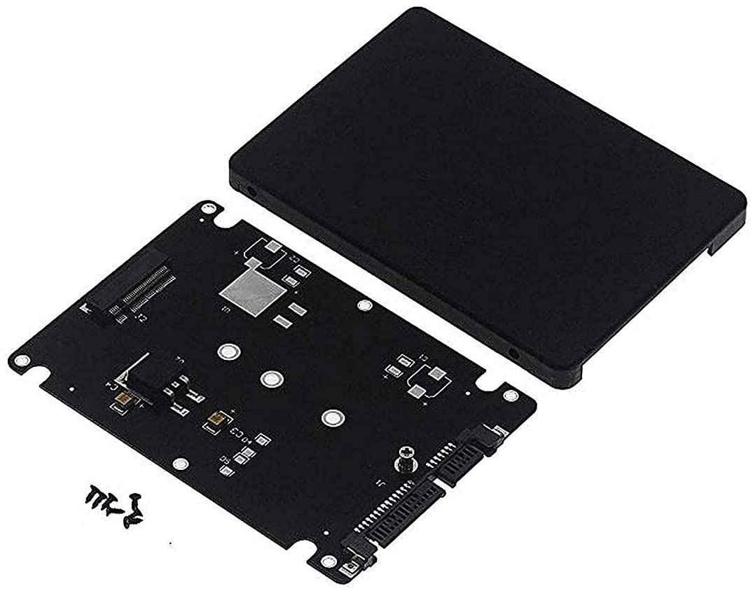 Tobo M.2 NGFF (SATA) SSD to 2.5" SATA 3 22-Pin Converter Adapter Card with Case Enclosure 7mm Thickness Plastic (M.2 SSD to 2.5 SATA)-TD-403HS. (B07G9CSC27) Amazon Price History, Amazon Price Tracker