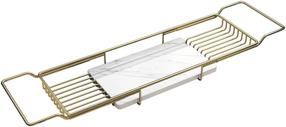 Bath Set Rack Bathroom Bathtub Tray Retractable Bathroom Bath Bracket Storage