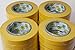 Insta Finish Performance Yellow Masking Tape (3/4 inch x 60 Yards) 1 Case of 48 Rolls - Crepe Paper Industrial Grade - Easy Release Auto Body Tape .75