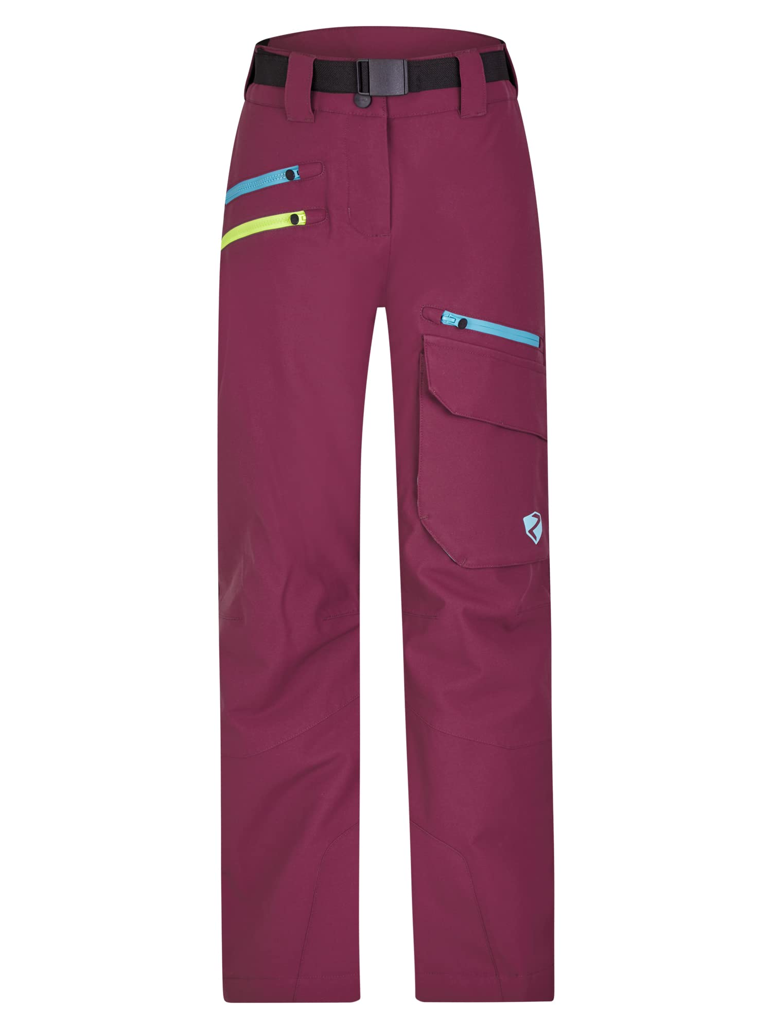 Ziener Aileen Ski Hose wasserdicht winddicht warm Purple Plum 140 EU